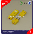 MICC tipo K omega estándar / mini macho y hembra Conector de termopar